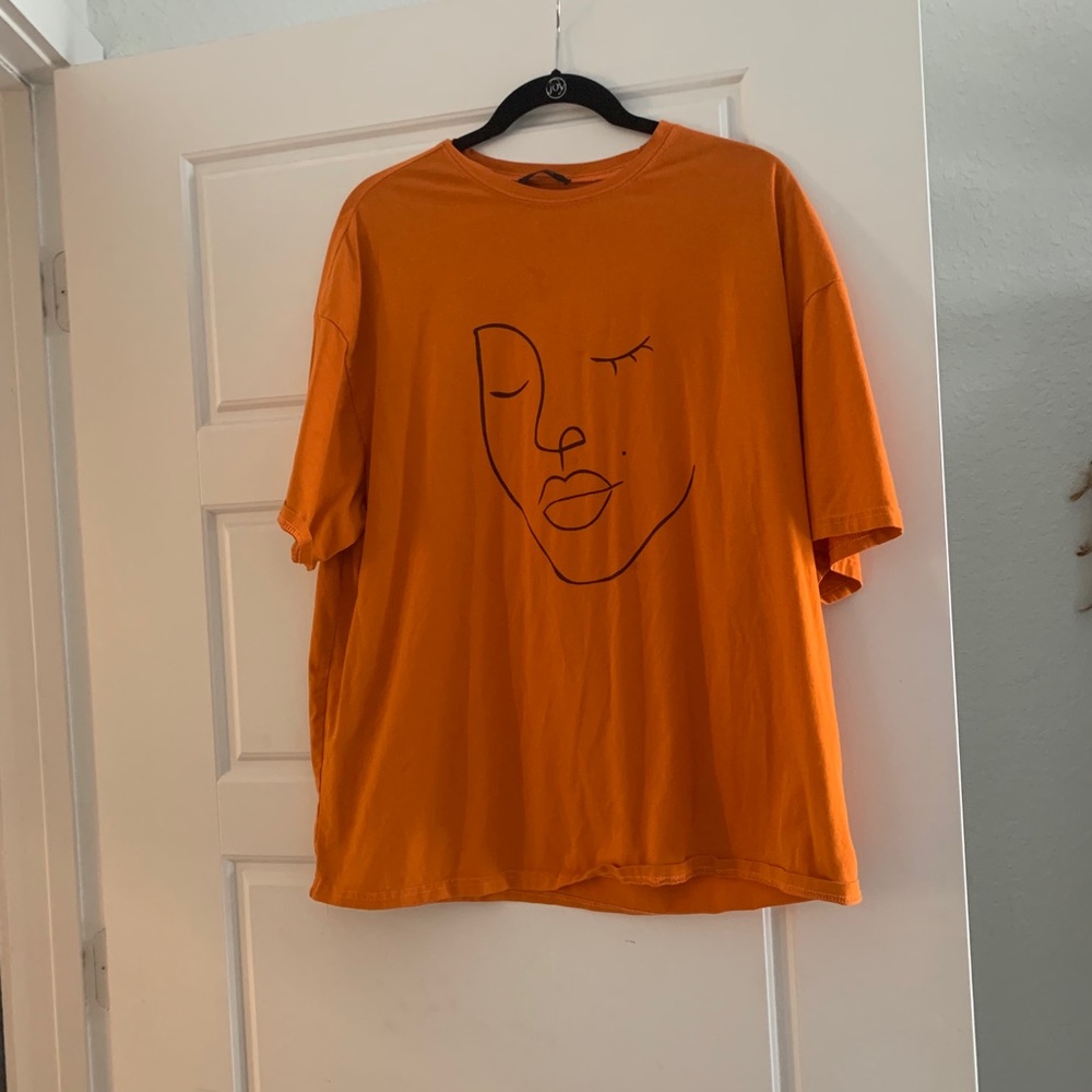 SHEIN Drop Shoulder Figure Graphic Oversized Tee